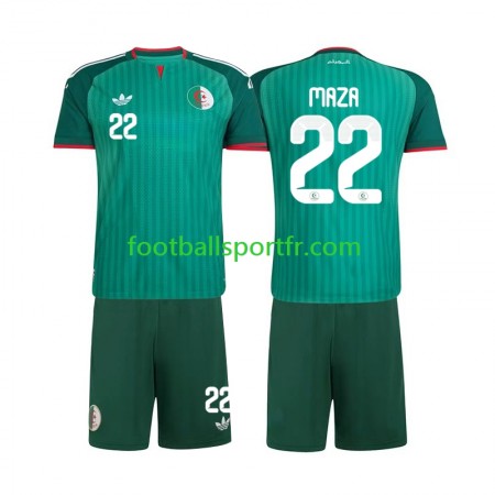 Tenue Algérie Ibrahim Maza 22 Enfant Exterieur 2026 Maillot de Foot